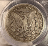 1892-S Morgan Silver Dollar, AU50 PCGS, (15046)