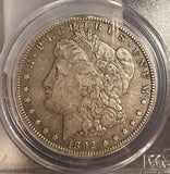 1892-S Morgan Silver Dollar, VF30 PCGS, (15047)