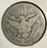 1892-O Barber Half Dollar, Circulated. (15080)