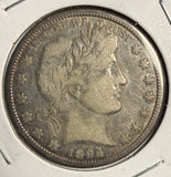 1894-S Barber Half Dollar, Circulated. (15086)