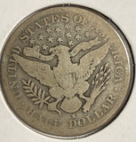 1894-S Barber Half Dollar, Circulated. (15088)