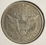 1894-S Barber Half Dollar, Circulated. (15092)