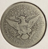 1895-O Barber Half Dollar, Circulated. (15094)
