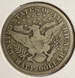 1915 Barber Half Dollar, Circulated, (15108)