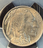 1915-D Buffalo Nickel, MS65 PCGS+CAC (15129)