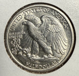 1917-D OBV Walking Liberty Half Dollar, CH AU, (15157)