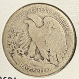 1917-S REV Walking Liberty Half Dollar, Circulated, (15163)