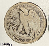 1919 Walking Liberty Half Dollar, Circulated, (15169)
