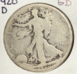 1920-D Walking Liberty Half Dollar, Circulated, (15174)