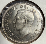 1952 Canadian Silver Dollar, MS+ NWL  (15198)