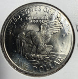1971-S Eisenhower 40% Silver Dollar, MS60+ (15206)