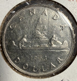 1953 Canadian Silver Dollar, MS+ SF  (15216)