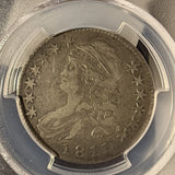 1811 Capped Bust Half Dollar, L-8 VF30 PCGS (15259)
