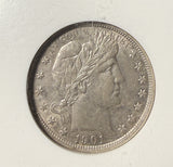1901 Barber Half Dollar, AU55 NGC  (15261)