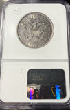 1901 Barber Half Dollar, AU55 NGC  (15261)