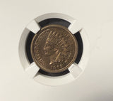 1863 Indian Head Cent, MS63 NGC, (15286)