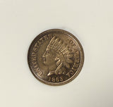 1863 Indian Head Cent, MS64 NGC, (15284)