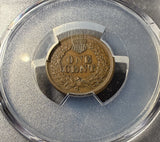 1864-L Indian Head Cent, AU55 PCGS, (15302)