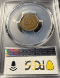1864-L Indian Head Cent, AU55 PCGS, (15302)