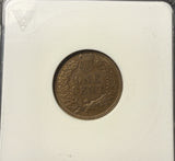 1909-S Indian Head Cent, AU50 ANACS. (15380). Great Eye Appeal