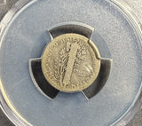 1916-D Mercury Dime, Key Date, AG03 PCGS (15421)