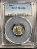 1940-S Mercury Dime, MS66FB PCGS (15429)