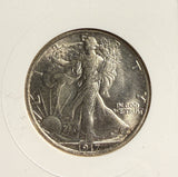 1917-D REV Walking Liberty Half Dollar, MS61 ANACS (15459)