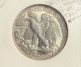 1929-S Walking Liberty Half Dollar, AU58 NGC (15463)