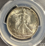 1936-D Walking Liberty Half Dollar, MS65 PCGS (15465)