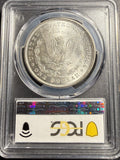 1878 8TF Morgan Silver Dollar, MS64 PCGS GS, (15471)