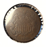 1872 2ct PC, VG. (15505) Key Date