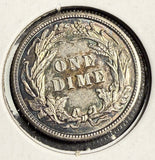 1904 Barber Dime, MS60+ (15679)
