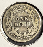 1905-O Micro O Barber Dime, VG (15684)