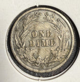 1911-S Barber Dime, Circulated. (15716)