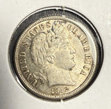 1912-D Barber Dime, MS60+. (15718)