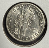 1917-D Mercury Head Dime, CH AU+ FSB. (15732)