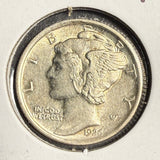 1926-D Mercury Head Dime, MS60+ FSB. (15744)