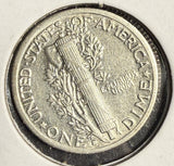 1931-D Mercury Head Dime, AU. (15746)