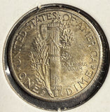 1934-D Mercury Head Dime, MS60+. (15750)