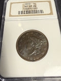 1819 Large Cent, MS62BN, NGC. (15776)
