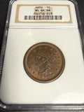 1850 Large Cent.  MS64BN, NGC. (15778)