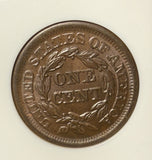 1850 Large Cent.  MS64BN, NGC. (15778)