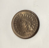 1862 Indian Head Cent, MS64 NGC. (15788)