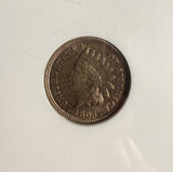 1863 Indian Head Cent, MS63 NGC. (15790)