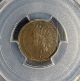 1872 Indian Head Cent, XF40 PCGS, (15794)