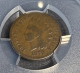 1877 Indian Head Cent, G06 PCGS, (15798) Key Date