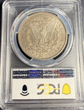 1879-CC Capped Morgan Silver Dollar, XF40 PCGS (15884)