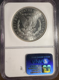 1886-S Morgan Silver Dollar, MS62 NGC. (15902)