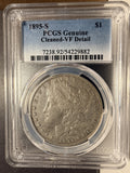 1895-S Morgan Silver Dollar, VF Details PCGS. (15922)