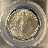 1917-S OBV, Walking Liberty Half Dollar, MS63 PCGS  (15937)